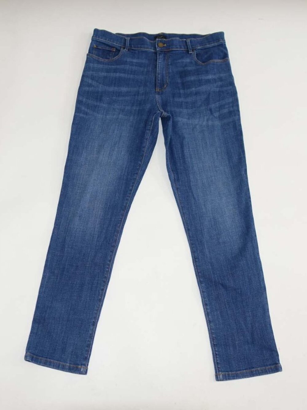 Ann Taylor Women's Skinny Jeans Size 10 Blue High Rise 30" Inseam Stretch Denim